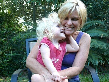 Angelman Mom and Daughter